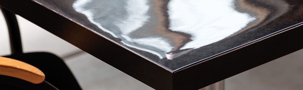 Extra Thick Clear Table Protector - Crystal clear and extra thick - this clear table protector provides excellent physical protection to your table top in addition to heat protection and wipe clean properties. Suitable for contact with food.