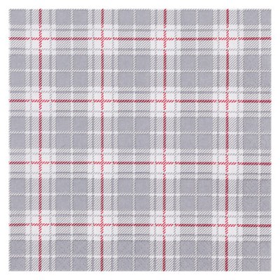 Home Fashion 3ply 33cm Tissue Napkins Chequers Grey