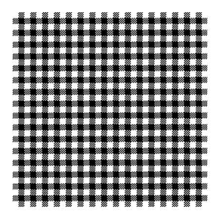 Ambiente paper napkins Vichy Black