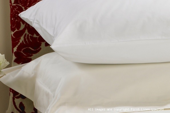 Lunar Cotton Oxford Pillow Cases Ivory