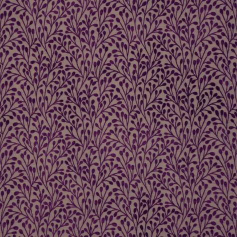 Porter & Stone Pimlico Aubergine Fabric, Remnant