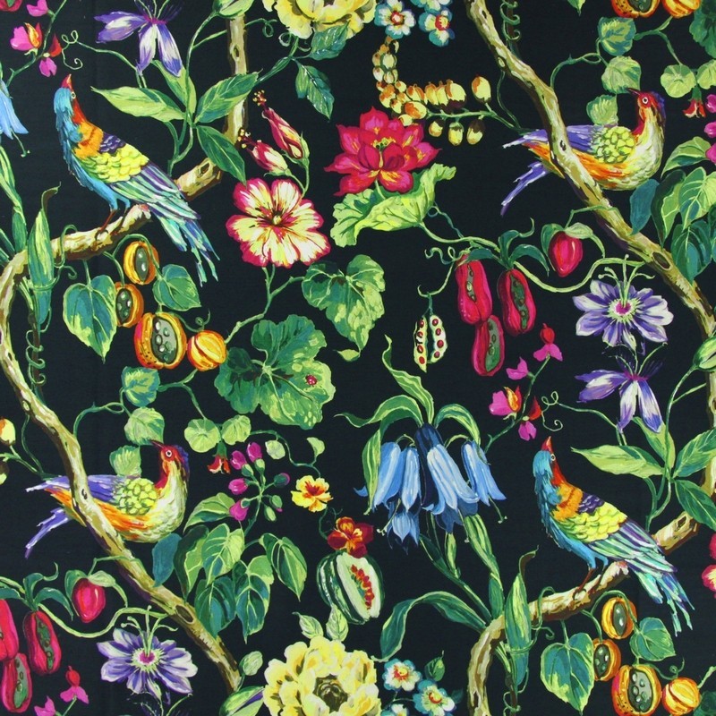 Prestigious Textiles Madagascar Paradise Fabric, Remnant