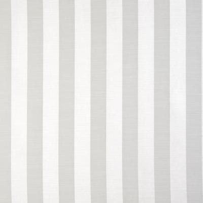 Fryetts Ascot Stripe White Fabric, Remnant