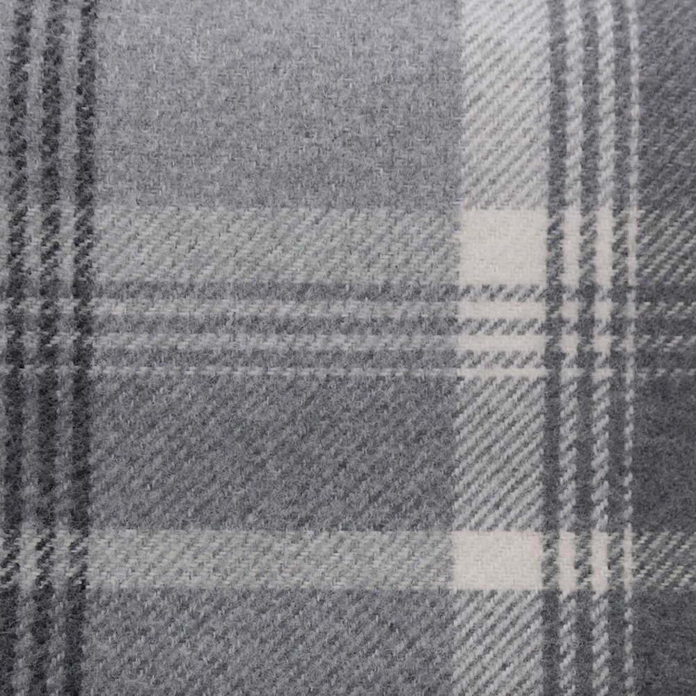 Fryetts Balmoral Dove Grey Fabric, Remnant