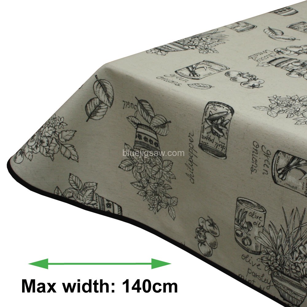 Culinary Acrylic Coated Tablecloth