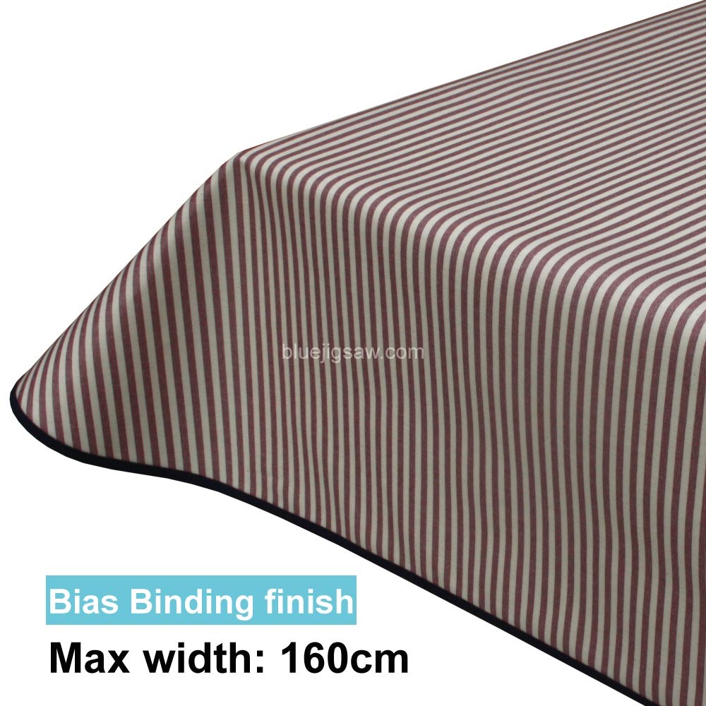 Acrylic Coated Tablecloth with Bias Binding