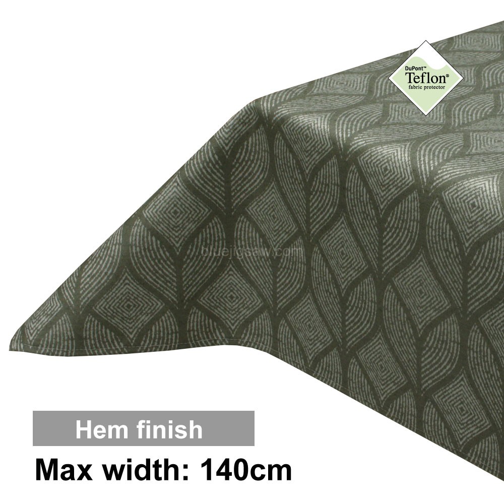 Acrylic Coated Tablecloth with Hem finish