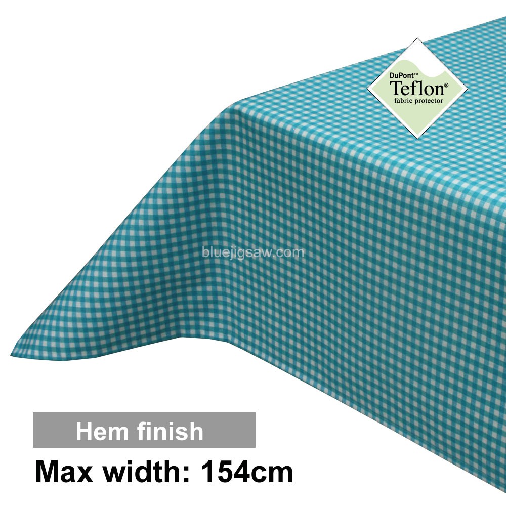 Acrylic Coated Tablecloth with Hem finish