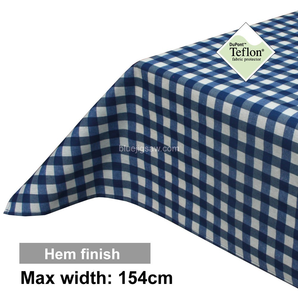 Acrylic Coated Tablecloth with Hem finish