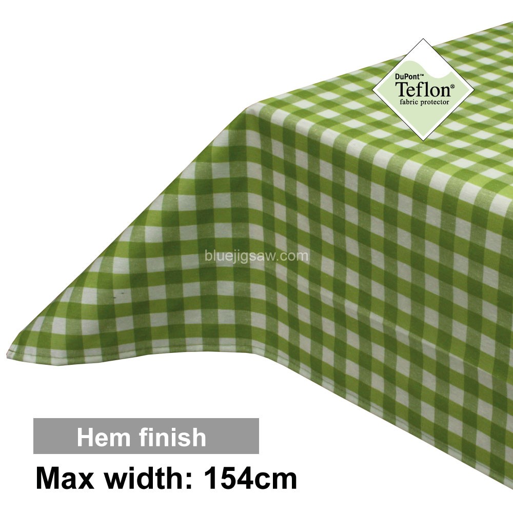 Acrylic Coated Tablecloth with Hem finish