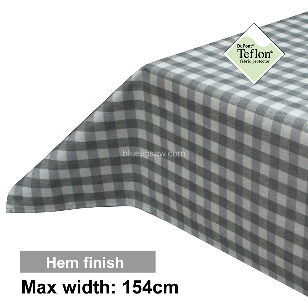 Acrylic Coated Tablecloth with Hem finish
