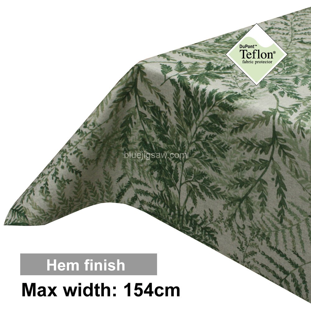 Acrylic Coated Tablecloth with Hem finish
