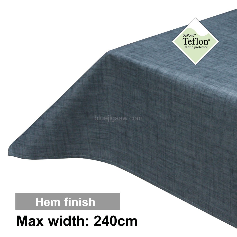 Acrylic Coated Tablecloth with Hem finish