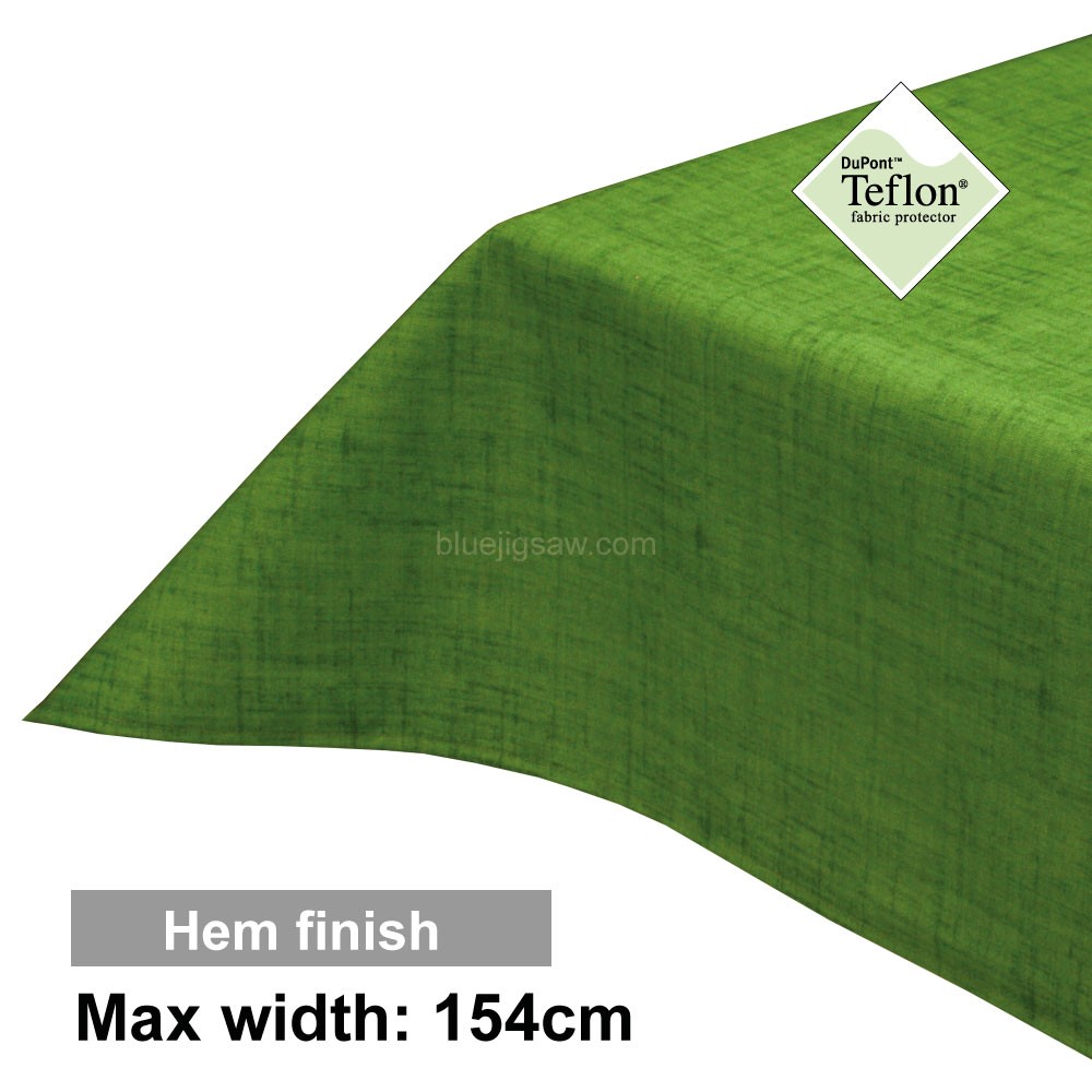 Acrylic Coated Tablecloth with Hem finish