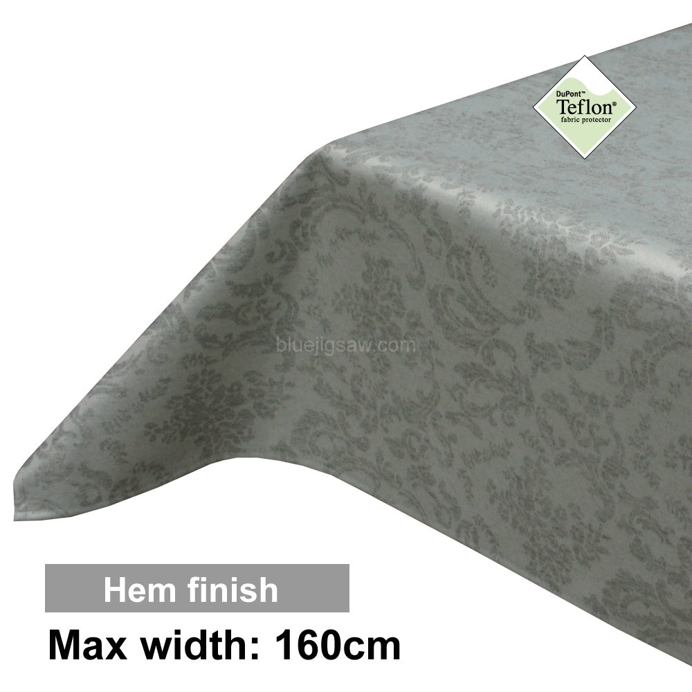 Acrylic Coated Tablecloth with Hem finish