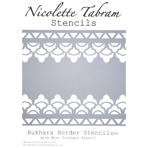 Bukhara Stencil by Nicolette Tabram