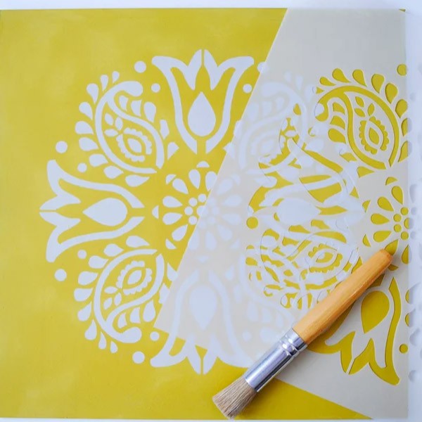 Janpath Stencil by Nicolette Tabram