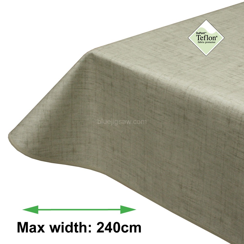 Symphony Pebble Acrylic Coated Tablecloth with Teflon