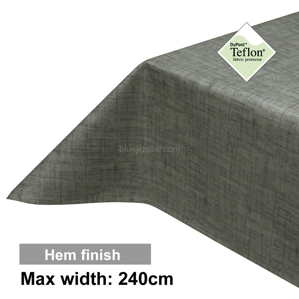 Acrylic Coated Tablecloth with Hem finish