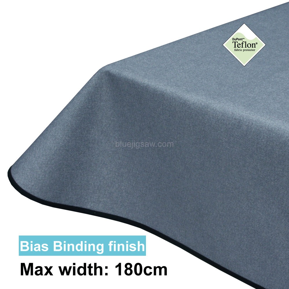 Acrylic Coated Tablecloth with Bias Binding