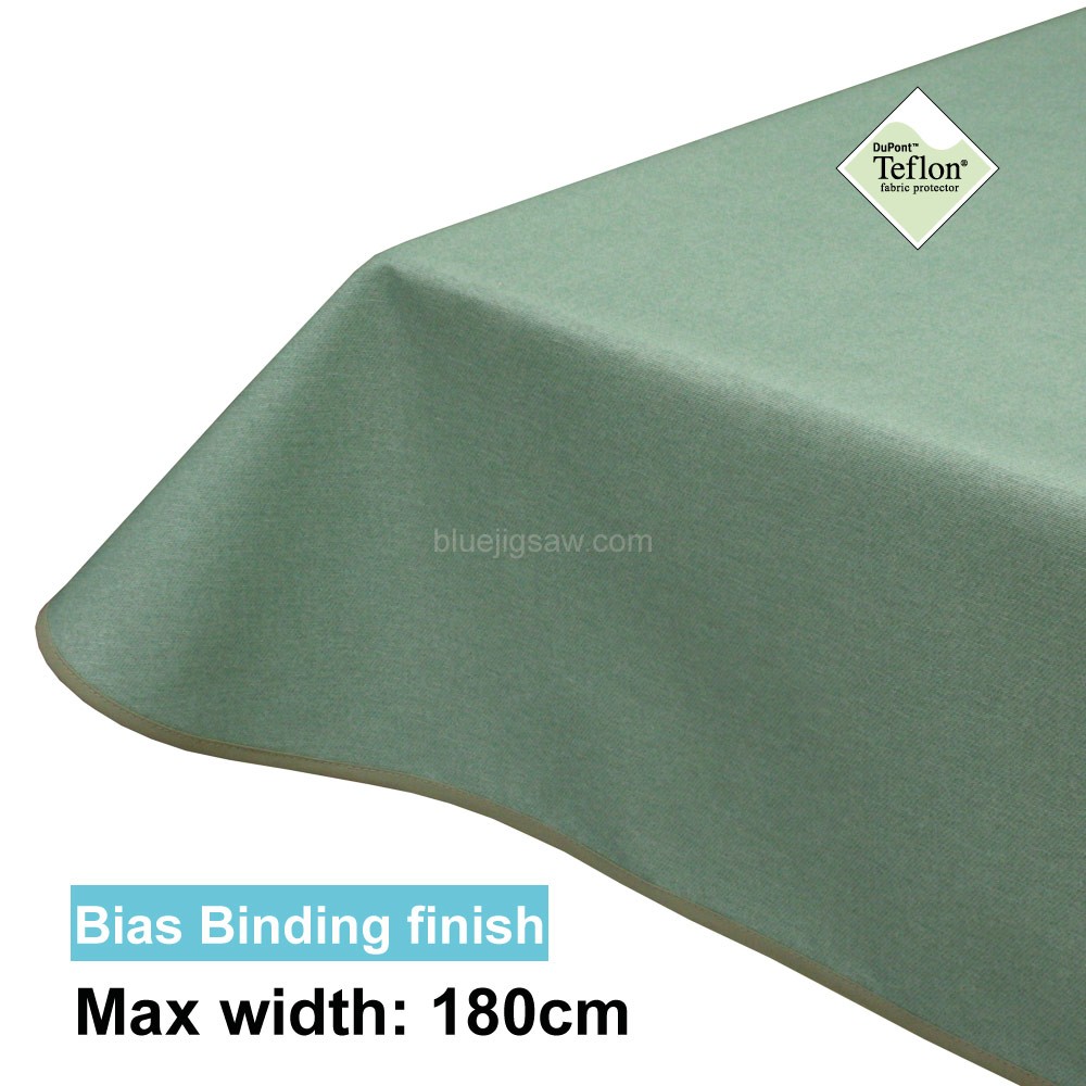 Acrylic Coated Tablecloth with Bias Binding