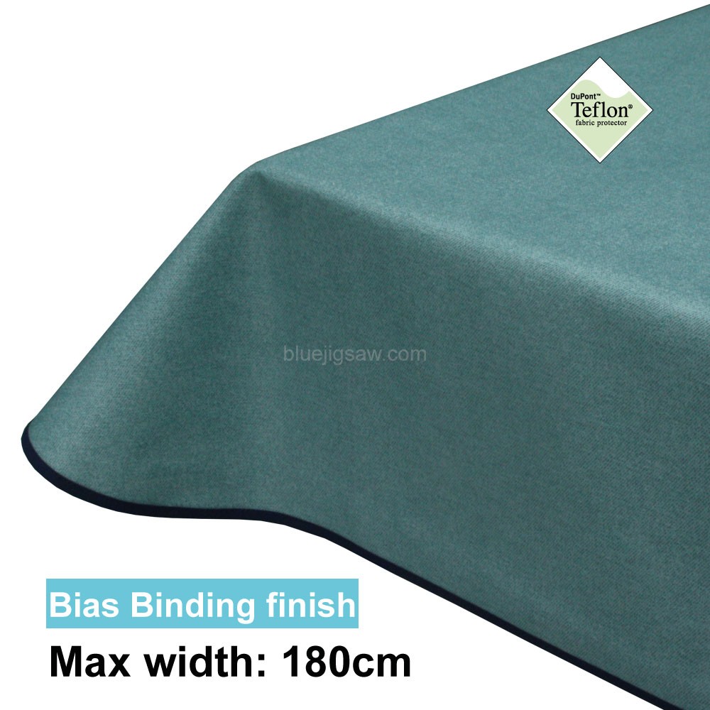 Acrylic Coated Tablecloth with Bias Binding