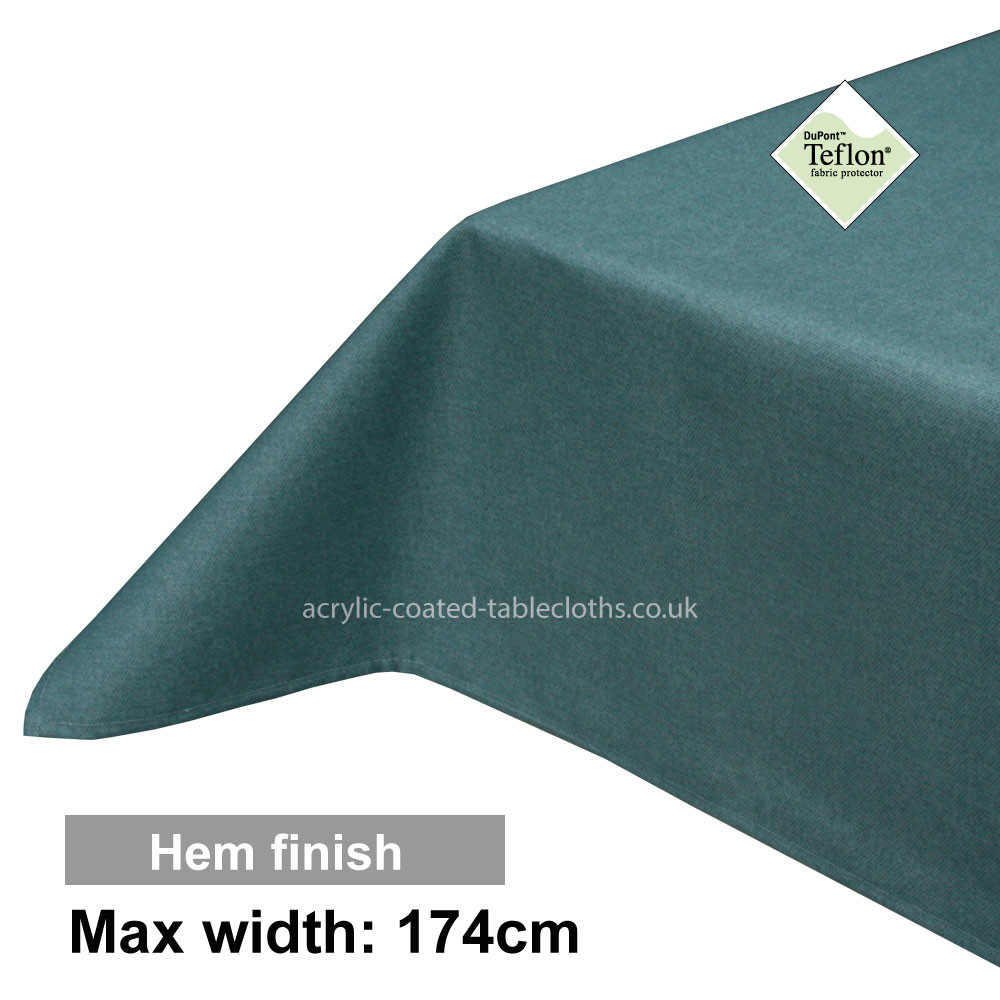 Acrylic Coated Tablecloth with Hem finish