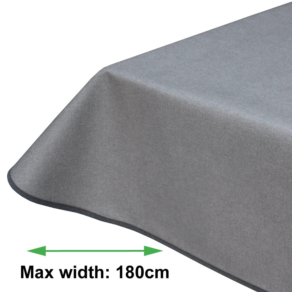 Maison Koala Plain Acrylic Coated Wipe Clean Tablecloth