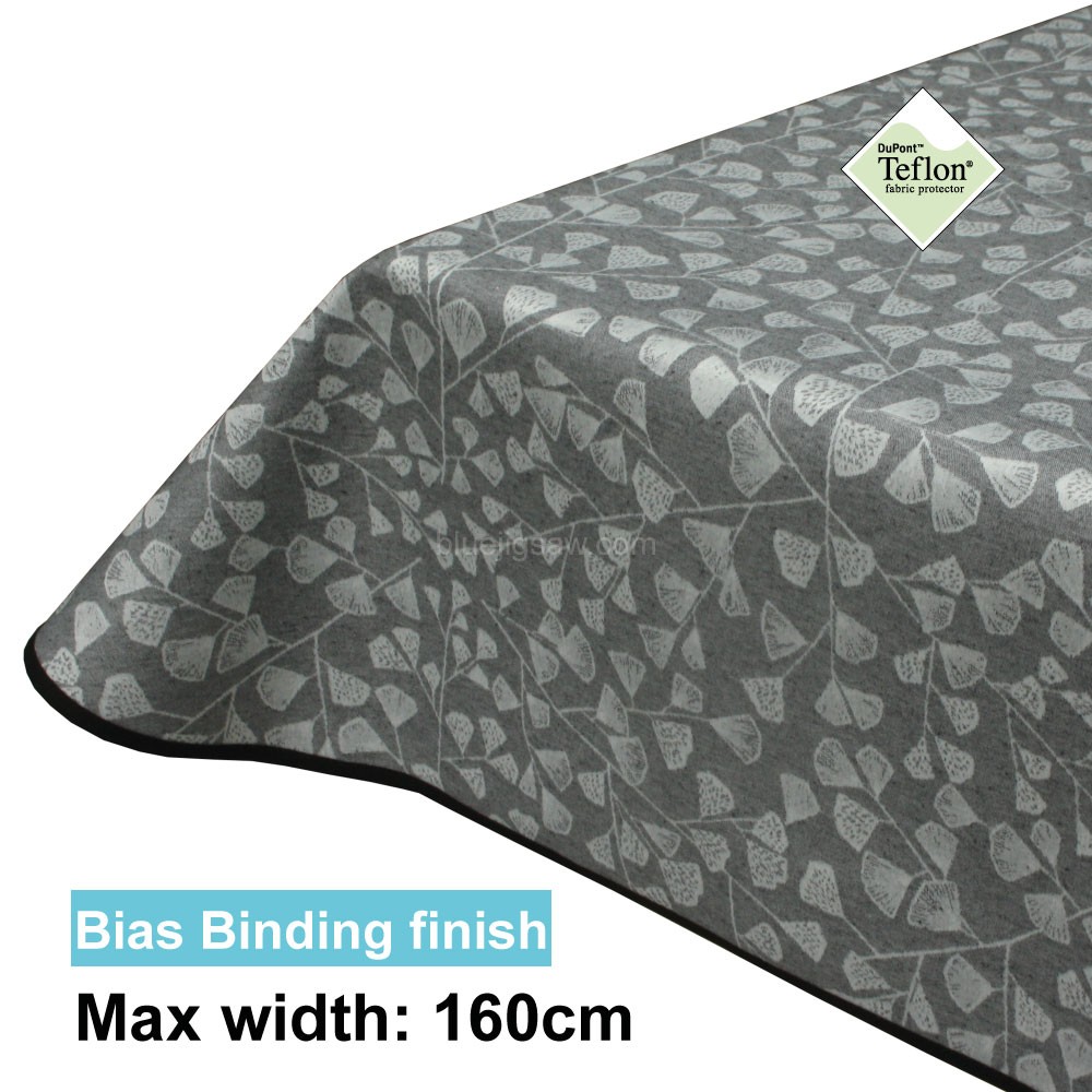 Acrylic Coated Tablecloth with Bias Binding