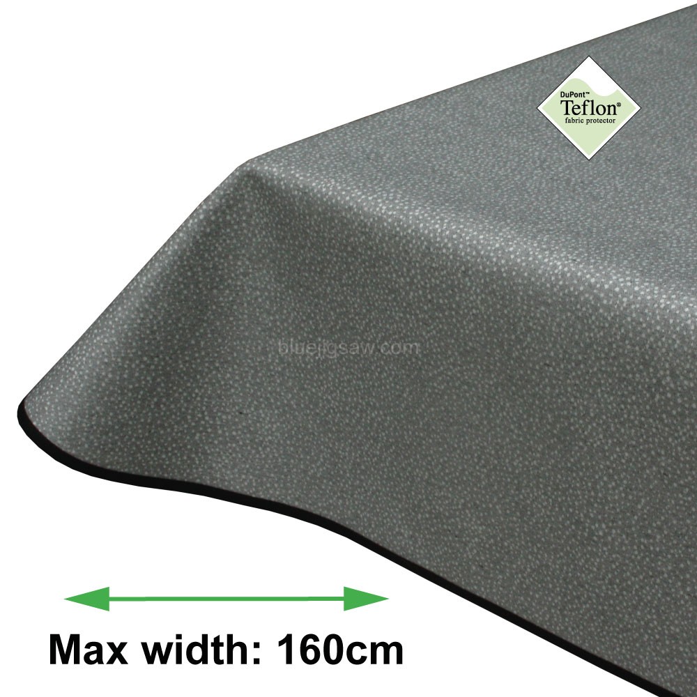 Naples Grey Acrylic Coated Tablecloth