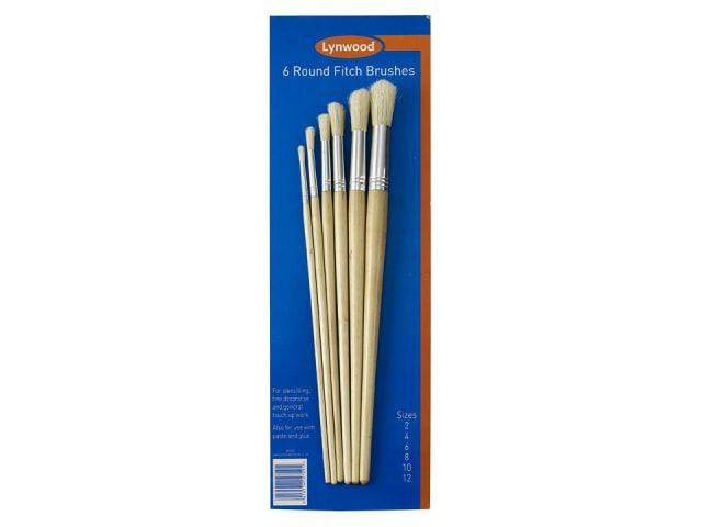 Lynwood Round Fitch Brushes