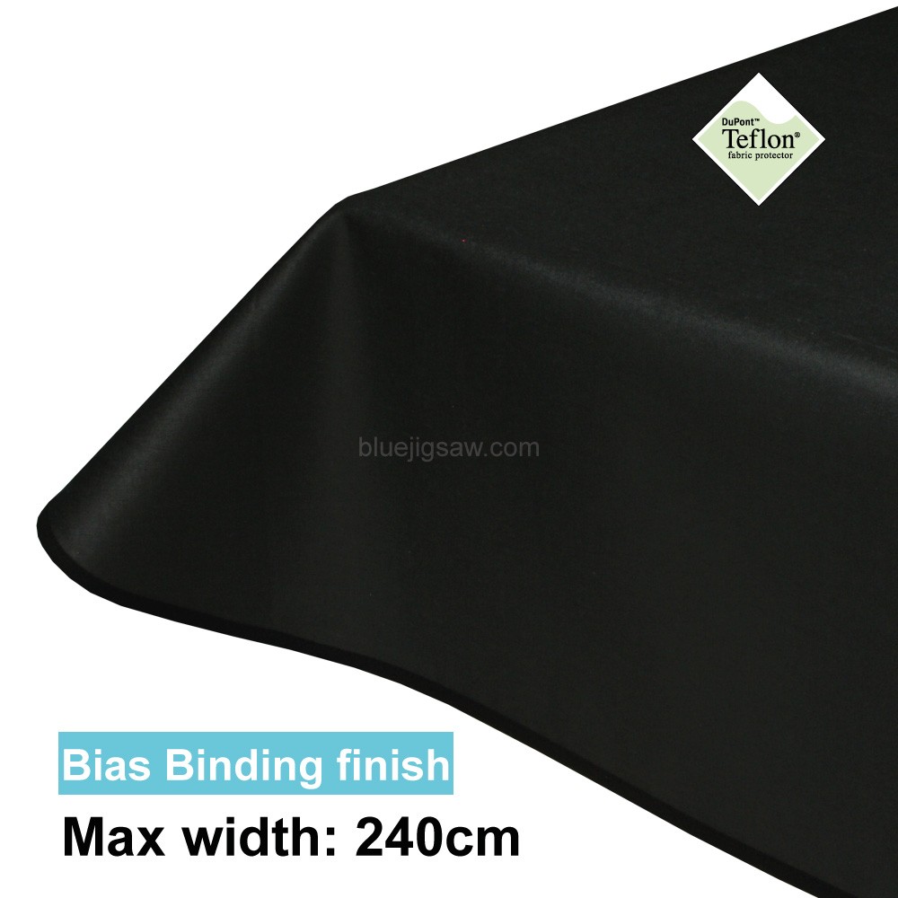 Acrylic Coated Tablecloth with Bias Binding