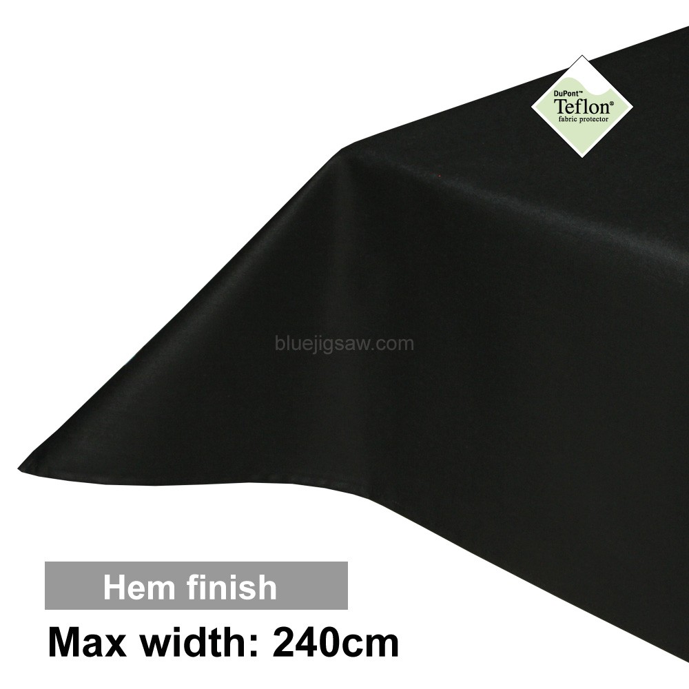 Acrylic Coated Tablecloth with Hem finish