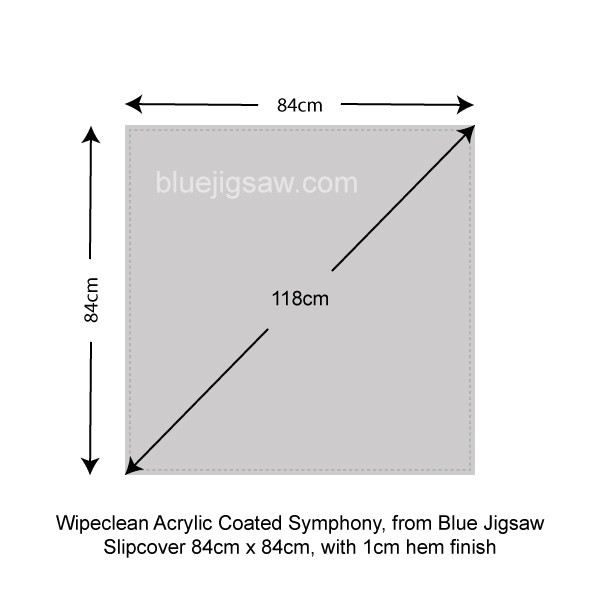 Wipeclean slipcover size