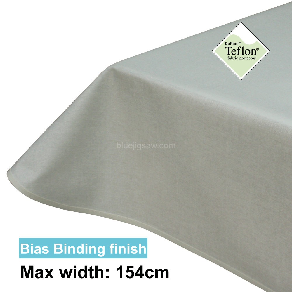 Acrylic Coated Tablecloth with Bias Binding