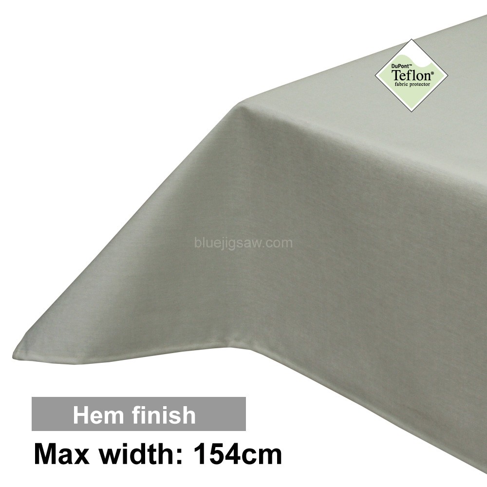 Acrylic Coated Tablecloth with Hem finish