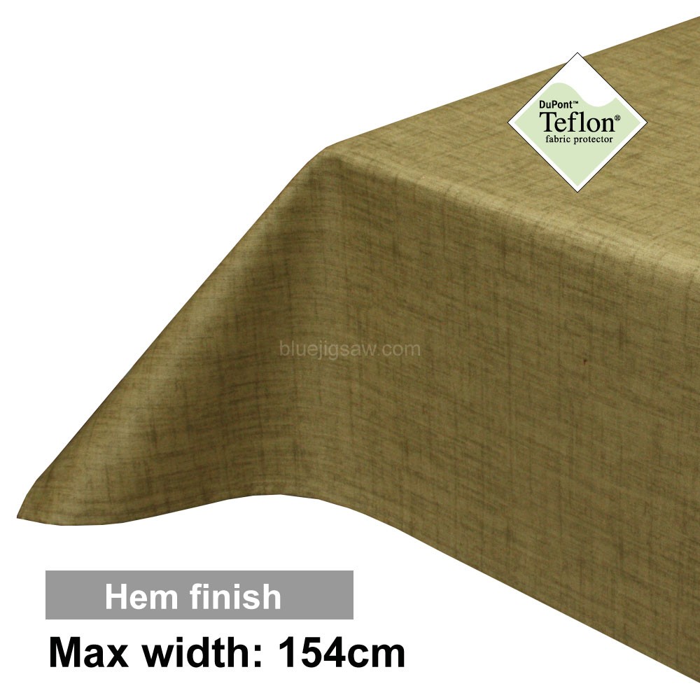 Acrylic Coated Tablecloth with Hem finish