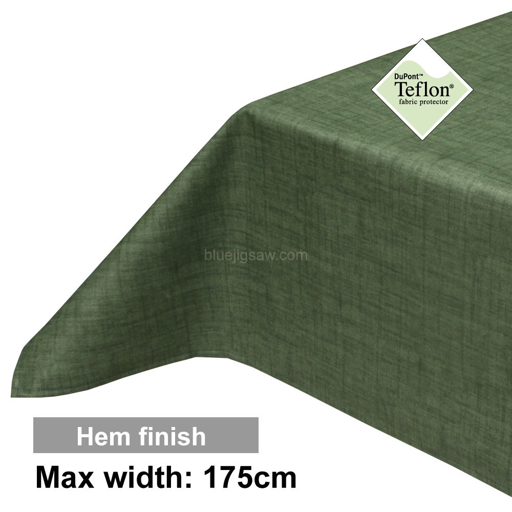 Acrylic Coated Tablecloth with Hem finish