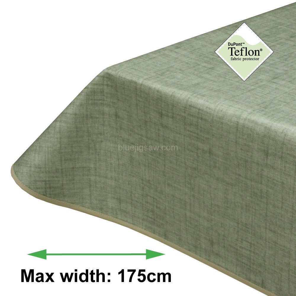 Symphony Soft Green Acrylic Coated Tablecloth