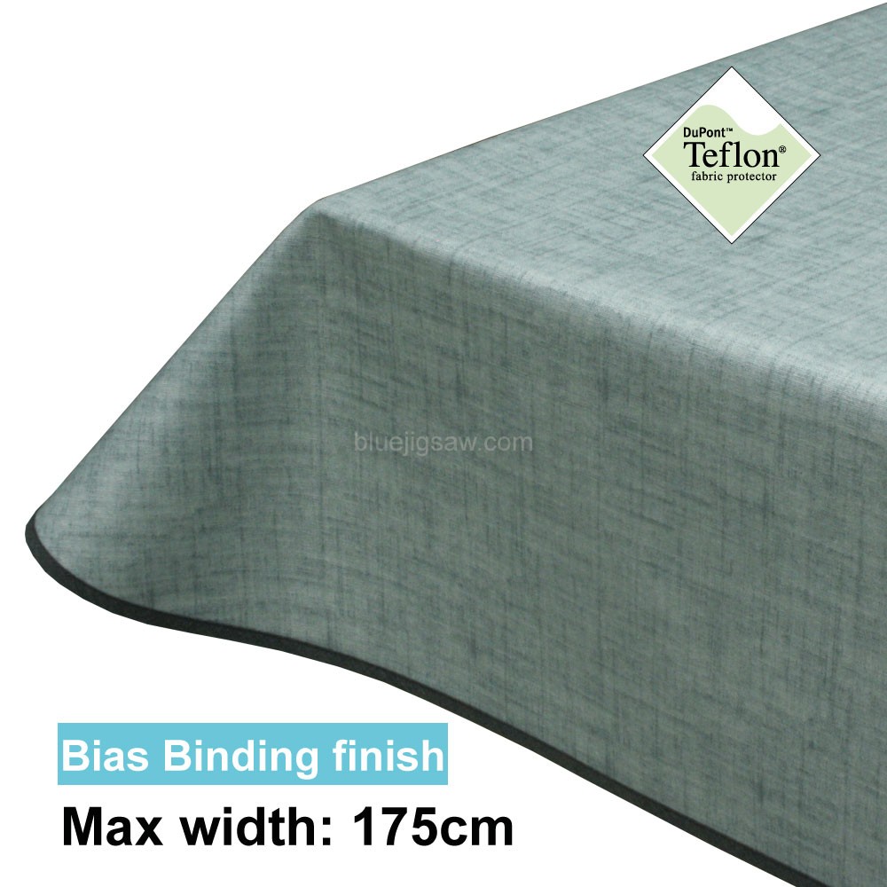 Acrylic Coated Tablecloth with Bias Binding
