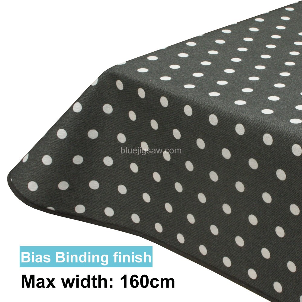 Acrylic Coated Tablecloth with Bias Binding