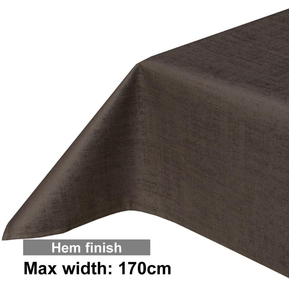 Acrylic Coated Tablecloth with Hem finish