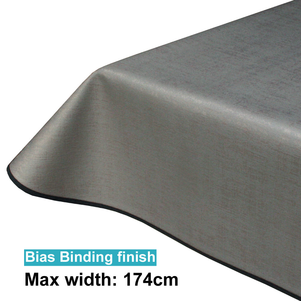 Acrylic Coated Tablecloth with Bias Binding
