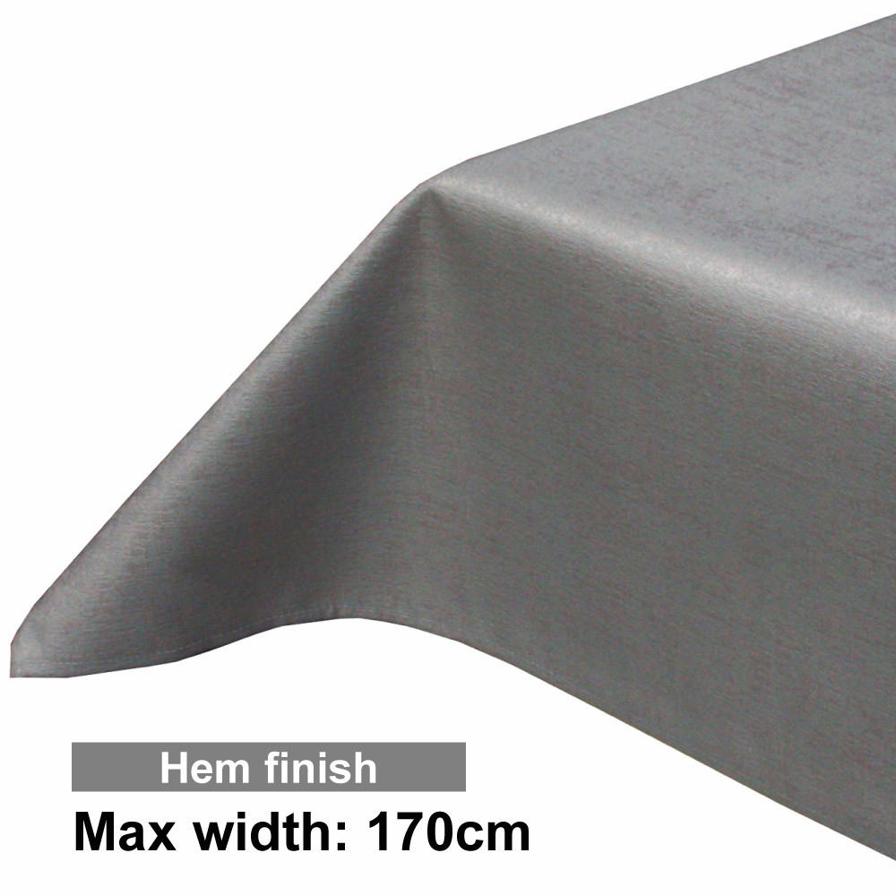 Acrylic Coated Tablecloth with Hem finish