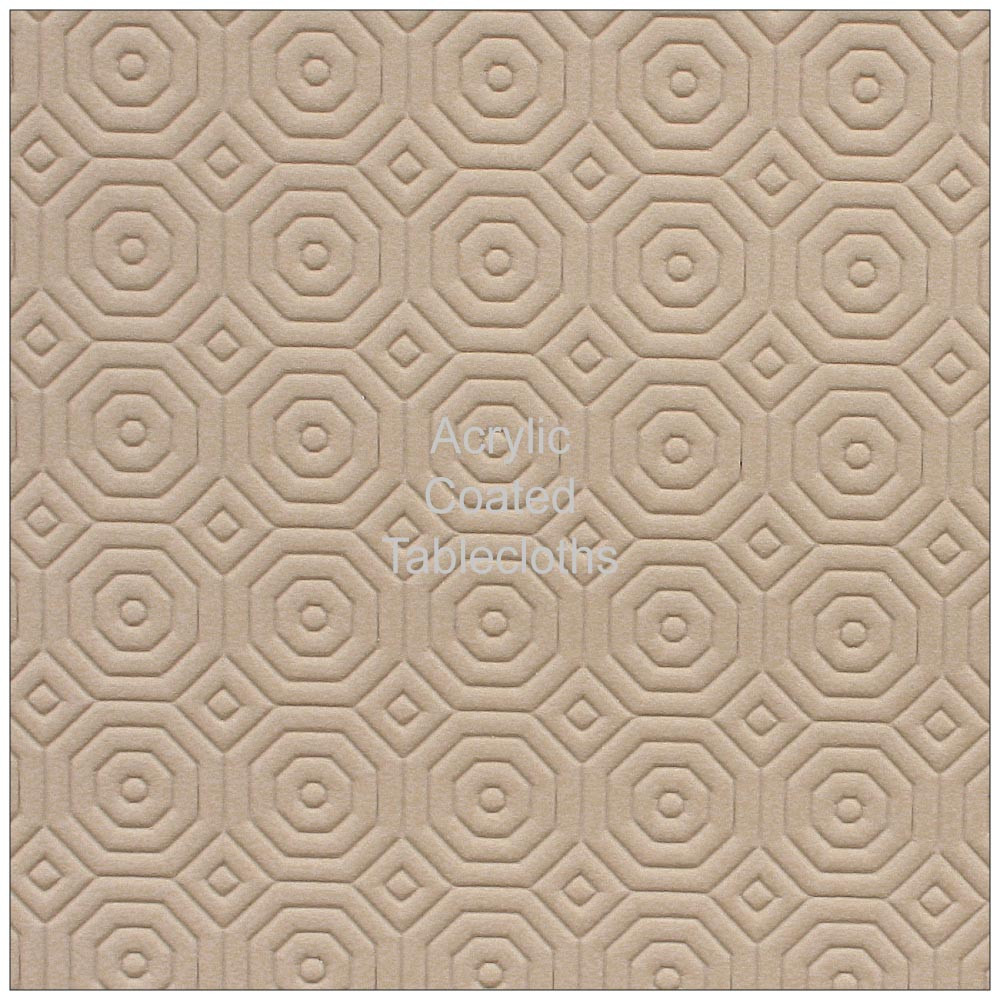 Square Beige Table Protector