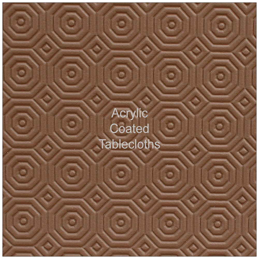 Square Brown Table Protector