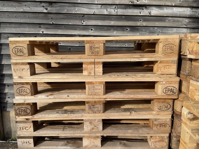 Used Euro Pallets