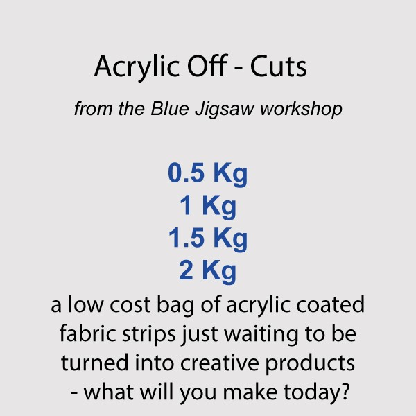 Acrylic Coated Fabric Off Cuts