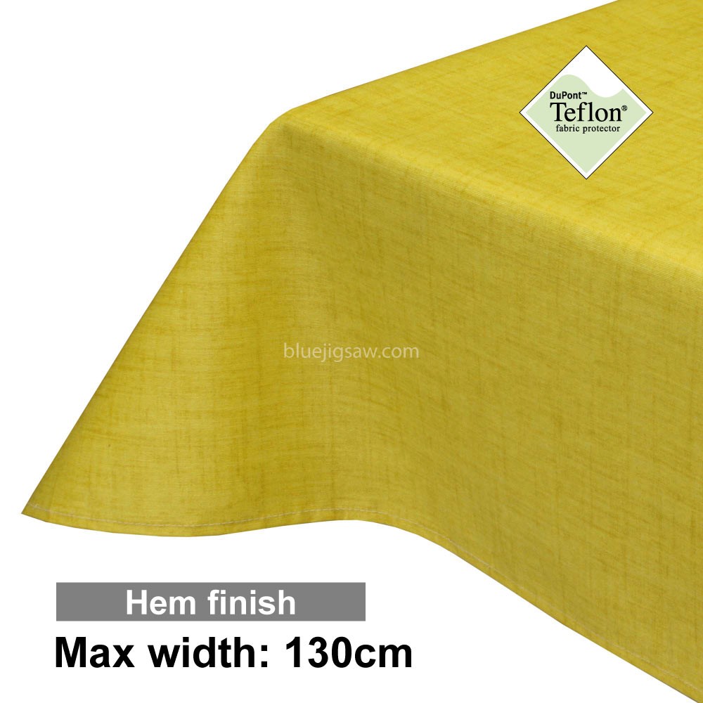 Acrylic Coated Tablecloth with Hem finish