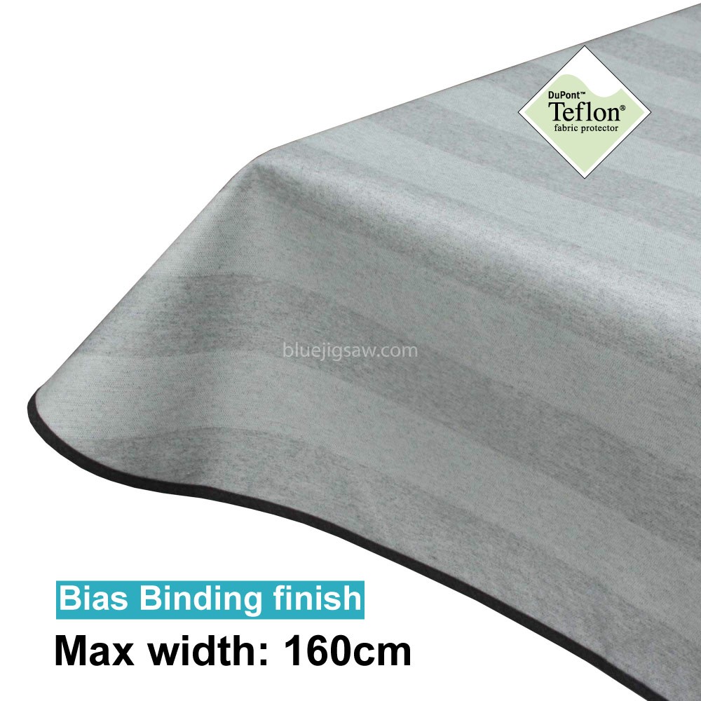 Acrylic Coated Tablecloth with Bias Binding